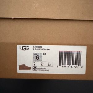 UGG Ultra Mini Ankle Boots - Tan